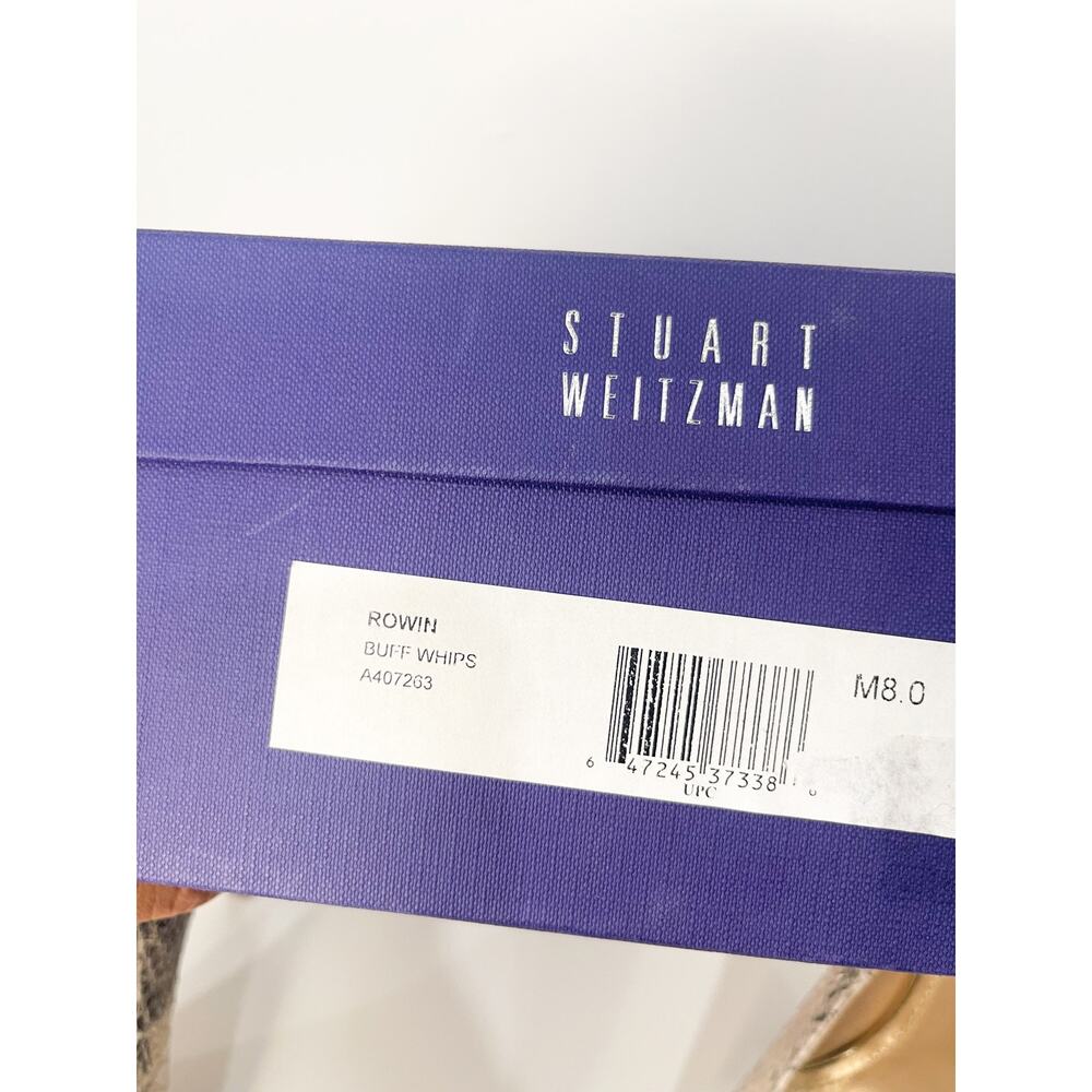 Stuart Weitzman Snake Python Rowin Leather Stilet… - image 7